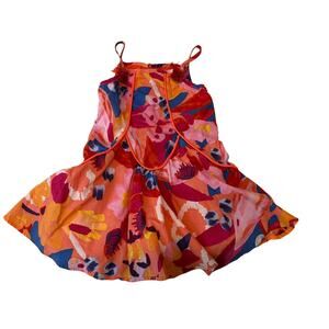 Catimini Ethnic Sundress Size 3 Play Dress Quality Vacation Boho